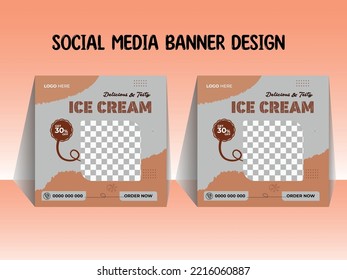 Food social media post template.Social Media Post. Social Media Post restaurant and culinary. vector illustration with plate.Editable square banner template design for food post on instagram. 