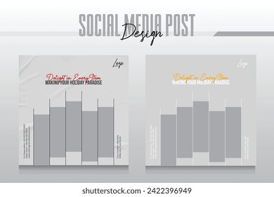 plantilla de diseño de publicidad de anuncios y promoción de medios sociales de comida