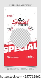 Food Social Media Story Template