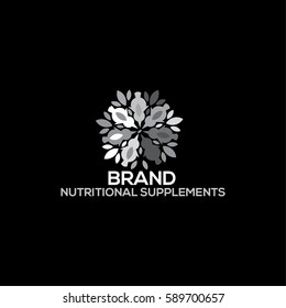 Food spices vector logo design template