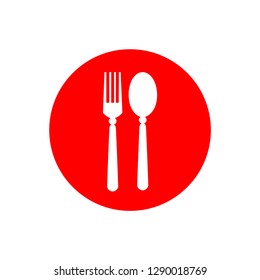 food and spoon logo