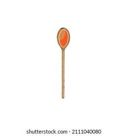 Cuchara de comida. Esta ilustración vectorial con temática de utensilios de cocina puede utilizarse para iconos, logotipos, pegatinas, parches, etiquetas, signos, insignias, certificados o decoraciones de capas.