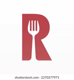 Food stall logo. Restaurant logo design. Food business logo template