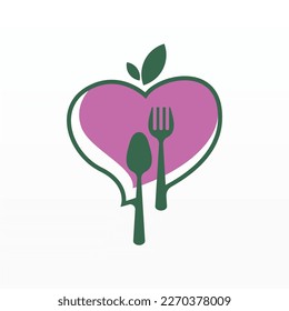 Food stall logo. Restaurant logo design. Food business logo template