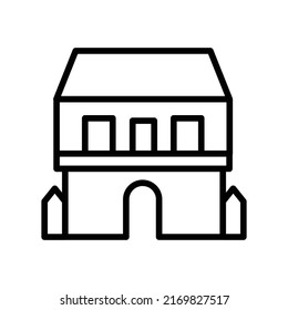 Food stand Isolated Vector icon which can easily modify or edit

