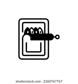 Food Stash icon in vector. Logotype