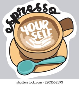 food stickers vectors illustration art