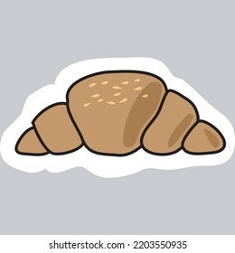 food stickers vectors illustration design