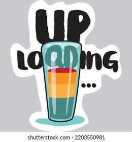 food stickers vectors illustration design