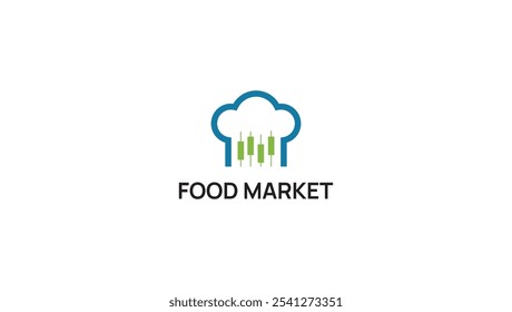 Food Stock Market Logo Template