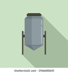 Food storage icon. Flat illustration of Food storage vector icon for web design