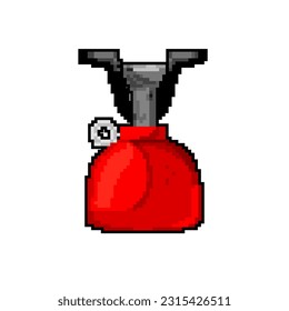 food stove camp game pixel art retro vector. bit food stove camp. old vintage illustration
