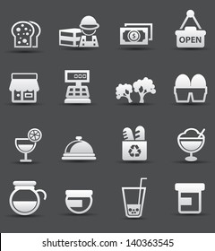 Food & Supermarket icons,vector