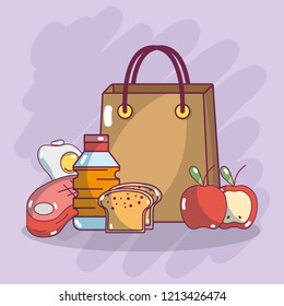 Food supermarket products
