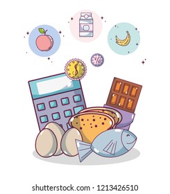 Food supermarket products