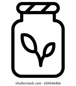 Food Supplement Vector Icon 