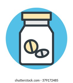 Food Supplements Vector Icon