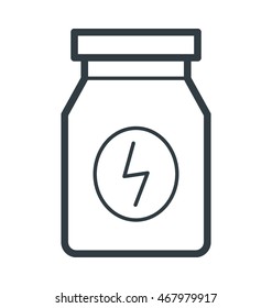 Food Supplements Vector Icon