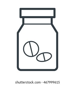 Food Supplements Vector Icon