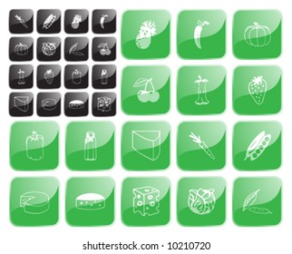food symbol1 vector