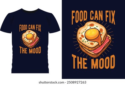 Food t shirt design vector, poster, and others