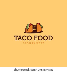 Food Taco Delicious Logo Design
