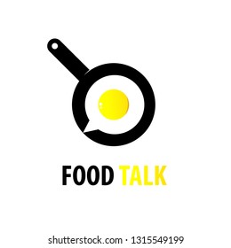 Food Talk Logo Design Inspiration