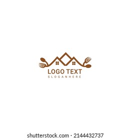 Food talk logo, vector Logo Template design