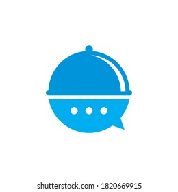 Food Talk Vector , Restaurant Logo