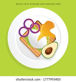 Food that help healthcare. Diet for life. Vector illustration.