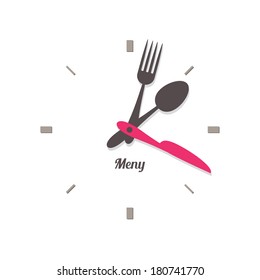 Food Time Knife Fork Spoon
