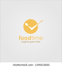 Food Time Logo Template Design