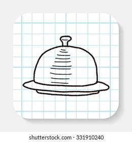 food tray doodle