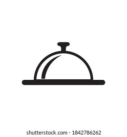 Food Tray Icon Vector Illustration