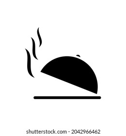 Food tray icon vector template