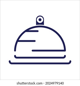 Símbolo de símbolo de la bandeja de alimentos elementos vectoriales para la web infográfica