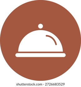 Ilustração do design do ícone do vetor da bandeja de alimentos