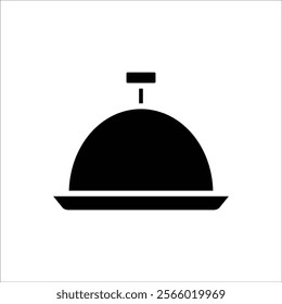 food tray vector icon line template
