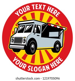 food truck badge design