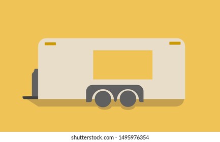 Food Truck Blank With Window