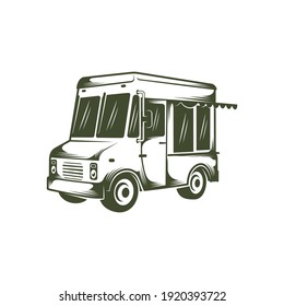 Food truck design vector illustration, Creative Food truck logo design concepts template, icon symbol