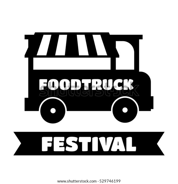 Food Truck Festival Emblems Logos Vector Stock Vector Royalty Free 529746199 6176