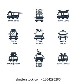 food truck icon isolated sign symbol vector illustration - Collection of high quality black style vector icons