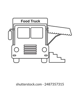 food truck icon vector illustration design