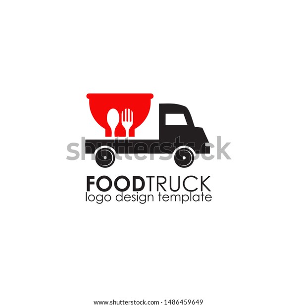 Food truck\
logo design inspiration vector\
template