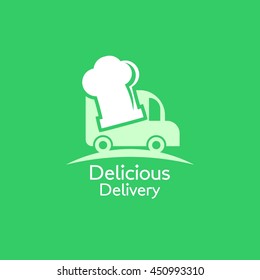 Food Truck Logo Design template. Vector Illustration