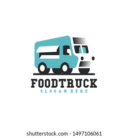 Food Truck Logo Design Vector Stock Vector Royalty Free