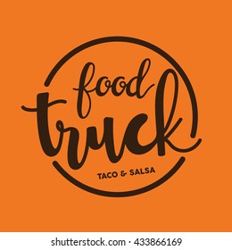 Modelo de logotipo Food Truck