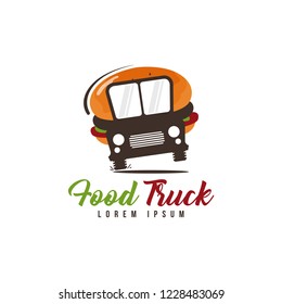 Food Truck Logo Vector