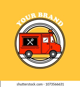 food truck logo for you new restaurant logo vector eps ai